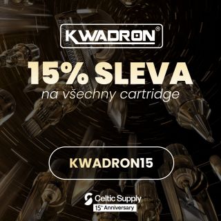 💥 15 % sleva na všechny tetovací i PMU cartridge KWADRON Nyní je ideální čas doplnit zásoby. 📅 Akce platí od 3. 11. do 16....